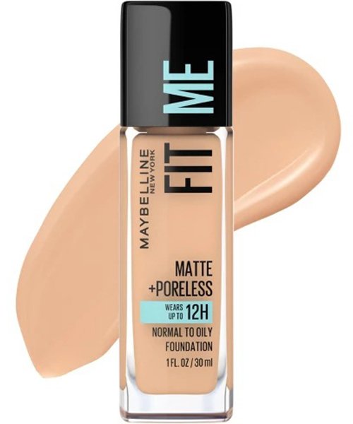 2. Maybelline Fit Me Matte + Poreless Foundation - $7