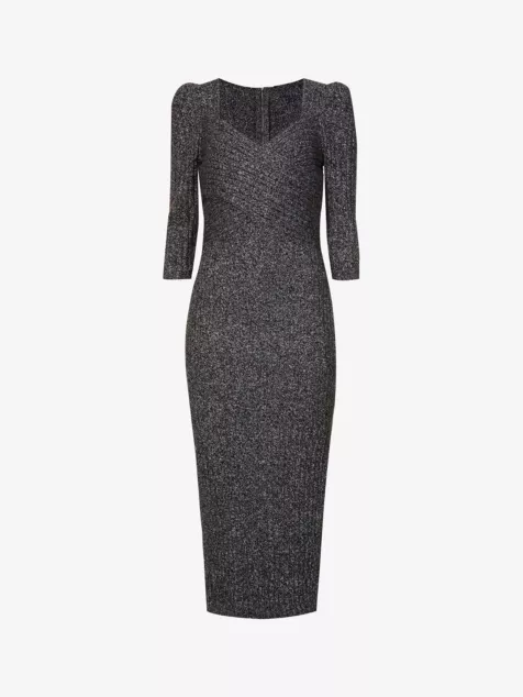 Ted Baker Chelsiy Sweetheart Neck Knit Dress - Review